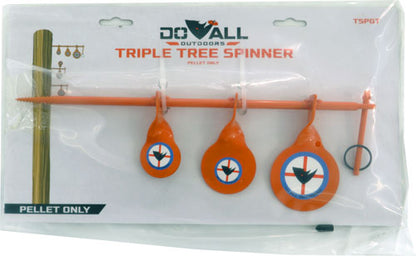 Do-all Steel Target Triple - Tree Spinner Airgun