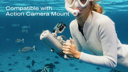 Lefeet Underwater Scooter | Model P1 Lite | Length 10.71" | Thrust 8 kgf | Depth 60m | For Scuba & SUP