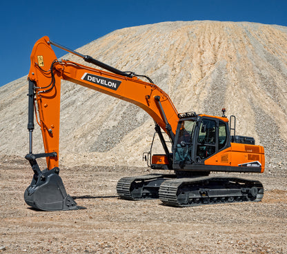 Develon | Crawler Excavator | Model DX200LC-7 | Dig Depth 20' 0" | 138.1 hp | 25 Tons | | For Demanding Construction & Large-Scale Earthmoving