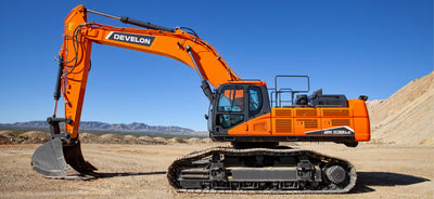 Develon | Crawler Excavator | Model DX530LC-7 | Dig Depth 24' | 379.5 hp | 60.9 Tons | For Heavy-Duty Excavation and Construction