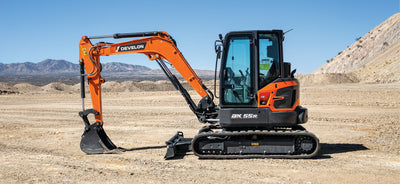 Develon | Mini Excavator | Model DX55R-7 | Dig Depth 11' 11