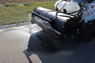 Erskine HD Pick Up Broom | Width 72” & 84” | 13-25 GPM | For Skid Steers
