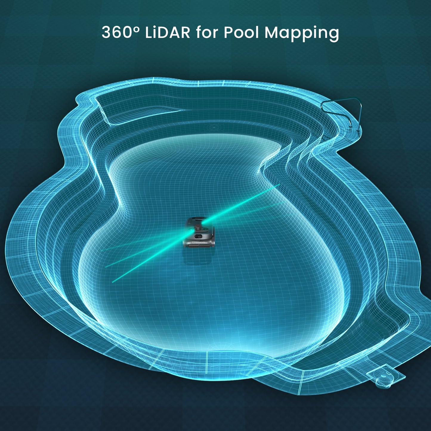 Chasing L1 Ultra Intelligent Cordless Pool Cleaner | Charging Time 4 Hours | Runtime 5 Hours