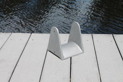 RIO MARINE CUSTOMS | Hose Holder | Heavy-Duty Aluminum | Model HH-NSPG-RAW | 9" W x 11" H | 100' Hose Capacity | Universal Fit