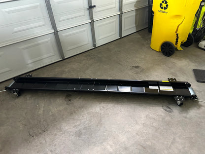 Black Widow Cruiser & Chopper Motorcycle Dolly | Model CRUISER-DOLLY | Track Size 94" x 8" | Capacity 1,250 lb | For Cruiser & Chopper Motorcycles