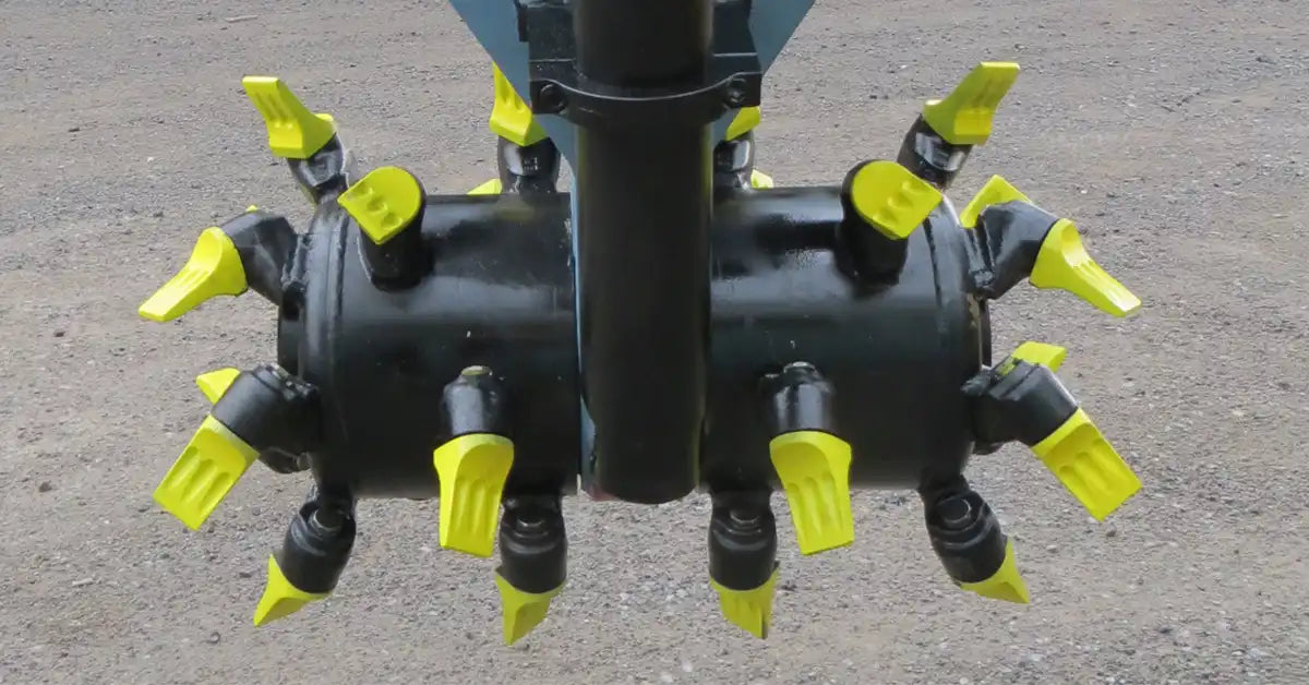 RockZone Soil & Dirt Mixer | Model MXR-D20 | Width 45 Inches | 17 To 28 Tons | For Excavators