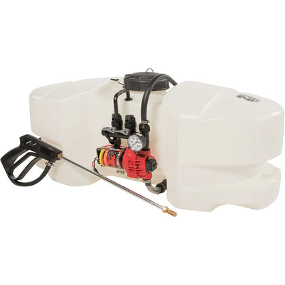 Fimco Deluxe Manifold Spot Sprayer | Tank Capacity 25 Gallons | Output 2.4 Gallons Per Minute | For ATVs