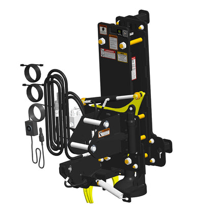 Danuser Hornet Post Driver w/ Tilt, No Grapple | Model T8-RR | Width 45.75" | Machine Size 6-8 Tons | For Excavators