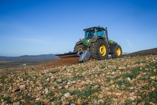 FAE | STCM & STCM/HP Stone Crusher | Models 125 To 225 | Widths 52.7" to 90.7" | Crushes Stone Up to 11.8" Inches | Horsepower 80 To 280 HP | For Tractors