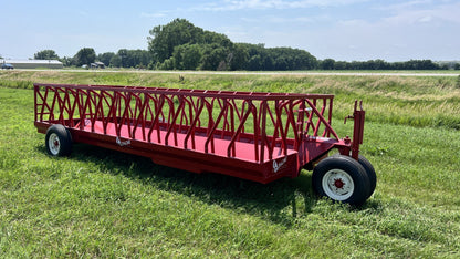 Apache Equipment 20' Narrow Feeder Wagon | Length 20' | Single‑Axle | For Livestock Feeding