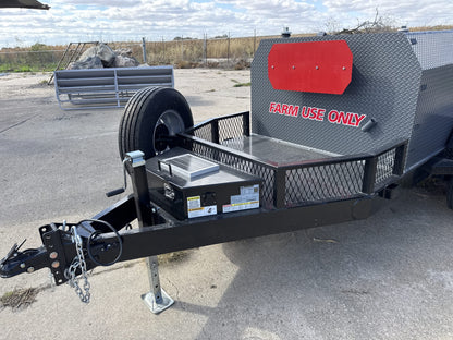 Apache Bison 960 HD Fuel Trailer | Tank Capacity 960 Gallons | 7 Gauge Tank | For Trucks