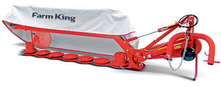 Farm King Disc Mower | Model MDN4FK To MDN7FK | Cutting Width 5'4" To 9'4" | Horsepower 40 To 50 HP | For Tractor
