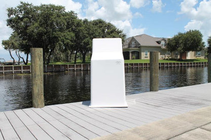 RIO MARINE CUSTOMS | Fiberglass Boat Console | Model CMCC03 | 24" W x 48" H x 24" D | Space-Saving Design | For 16' to 20' Feet Boats