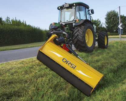 ORSI Flail Mower Slope | Model COMPETITION GS 180 | Working Width 69″ | Weight 4,850 lbs | 70 HP Max | For Tractor