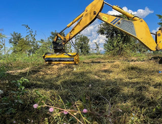 Orsi Forestry Mulcher | Model 80FT | Working Width 31.5" inches | Machine Size 3.5-7 Ton | For Excavators
