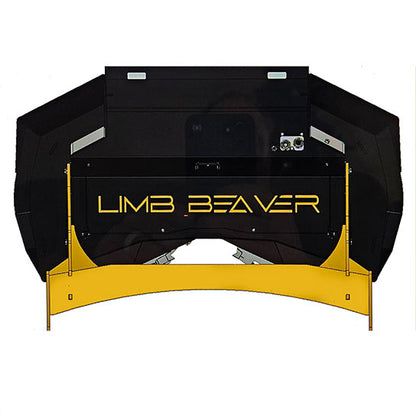 Limb Beaver Twin Disc Mulcher (TDM) | Cutting Path 72” (Two 36” Discs) | 35–50 GPM | For Skid Steers