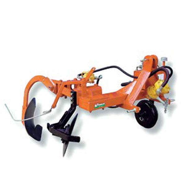 Rinieri AD 12 - Hoeing Plough with One Furrow and One Disc Linked to a Mount Frame | 20" Working Width | 30HP for Tractor