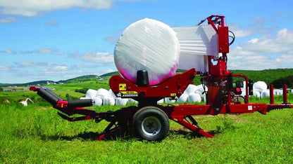 Anderson Farm King Combo Bale Wrapper 5'6" & 6' Bale Capacity | 75 Bales Per Hour | 13 Honda Engine