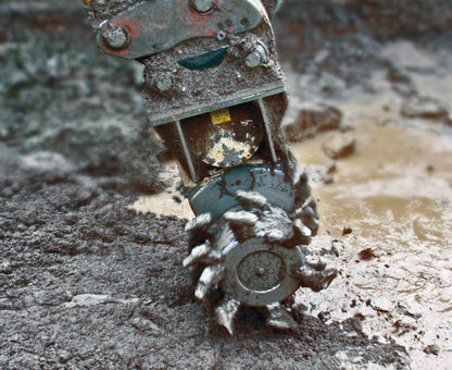 RockZone Rockwheel Twin Drum Cutters | Model D20 & D30 | Width 42" - 46" | Machine Size 17 - 42 Tons | For Excavators