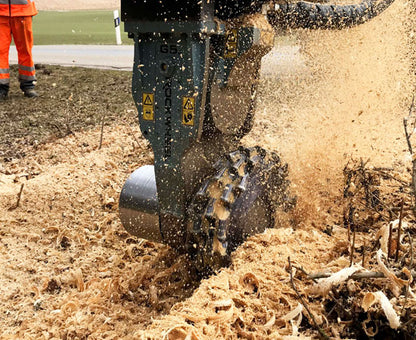 RockZone Rockwheel Twin Drum Cutters | Model D20 & D30 | Width 42" - 46" | Machine Size 17 - 42 Tons | For Excavators