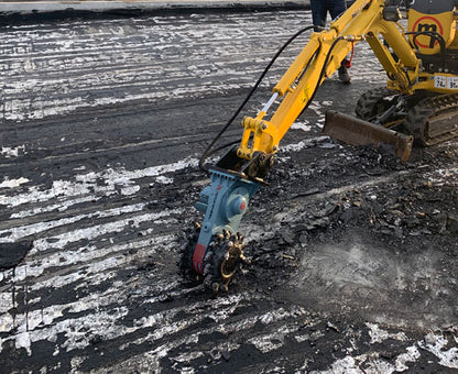 RockZone Rockwheel Twin Drum Cutters | Model D20 & D30 | Width 42" - 46" | Machine Size 17 - 42 Tons | For Excavators