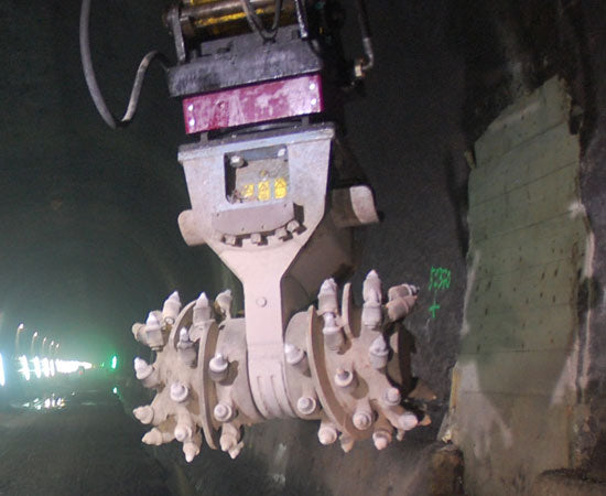 RockZone Rockwheel Twin Drum Cutters | Model D20 & D30 | Width 42" - 46" | Machine Size 17 - 42 Tons | For Excavators