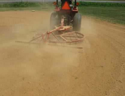 TurfTime Baseball Field Spin Groomer Arena Rake | 5'-7' Working Width | For Tractor