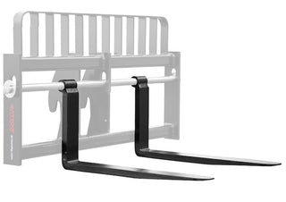 Arrow Block Forks | Model 732‑2‑48A25003 | 48" Working Width | High‑Strength Boron‑Carbon Alloy Steel | For Telehandlers