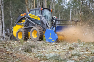 Auger Torque | Variable Mulchers | Models VM40 & VM60 | Width 40" To 60" Inches | Hydraulic Flow 15 To 25 GPM | For Skid Steer