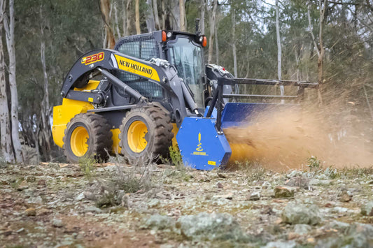 Auger Torque VM40 & VM60 Variable Mulchers With Cutting Teeth For Skid Steer