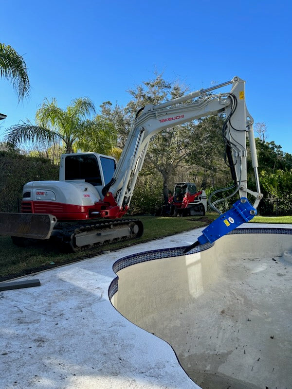 HydroRam HK Series Hydraulic Hammers | Overall Length 52" - 72.2" | For 1.1-14.3 Ton Excavators