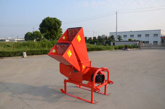 Farmer Helper | 3” Wood Chipper & Shredder | Model FH-ECO19 | 3″ x 5″ Capacity | Horsepower 15 To 50 HP | Rear Mount | For Tractors