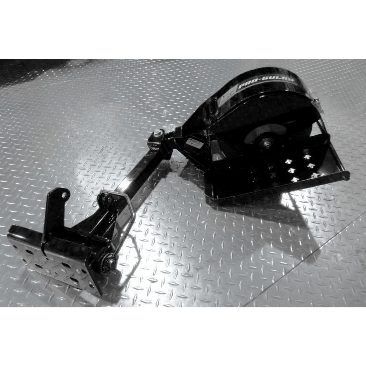 LandShark Pro Sulky Attachment | PS1RN-B-FF | Single Wheel Ride-On | Flat Free Tire | For Walk-Behind Zero Turn & Commercial Lawn Mowers