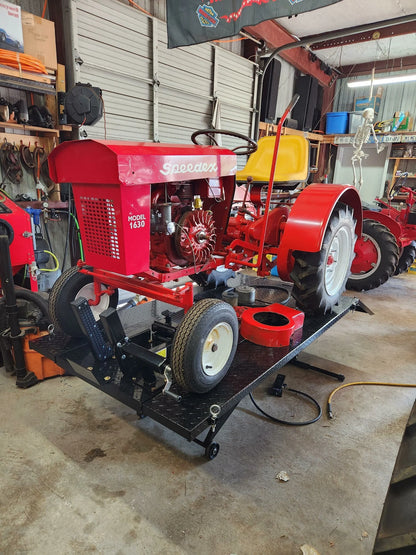 Black Widow Pneumatic Motorcycle Lift Table | Model BW-1000A | Platform Size 78.75" x 24" | 90 To 100 PSI Air | For Touring, Cruiser & Sport Bikes