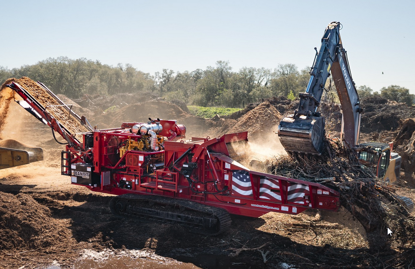 2025 Bandit Horizontal Grinder | Model HM-6420 | Width 11' 3" inches | Engine Horsepower 1,200 HP | Standard Impact Detection System