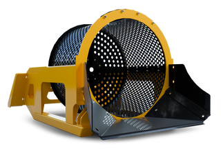 WIFO Equipment Topsoil Screener | TP24MS Series | Screen Size 1″ | 650 lbs Weight | 8–30+ GPM | For Mini Skid Steer