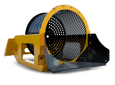WIFO Equipment Topsoil Screener | Model TP30SS Series | Screen Sizes 3/4″–2 1/4″ | 8–30+ GPM | For Skid Steer