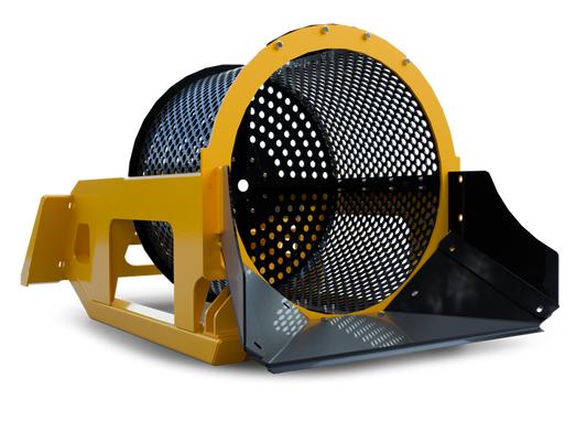 WIFO Equipment Topsoil Screener | Model TP30SS Series | Screen Sizes 3/4″–2 1/4″ | 8–30+ GPM | For Skid Steer