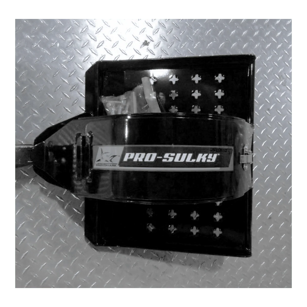 LandShark Pro Sulky Attachment | PS1RN-B-FF | Single Wheel Ride-On | Flat Free Tire | For Walk-Behind Zero Turn & Commercial Lawn Mowers