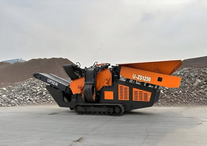 Upsen Heavy-Duty Screener / Scalping Screen | U-ZS1230 & U-ZS1545 | Hopper Volume 3-7 Cubic Meter | Max Feed Size 500-800 mm