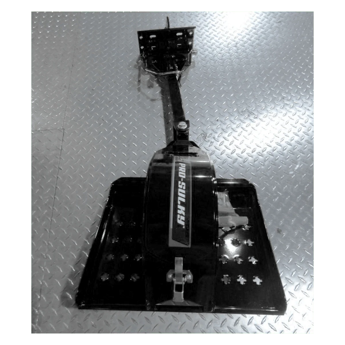 LandShark Pro Sulky Attachment | PS1RN-B-FF | Single Wheel Ride-On | Flat Free Tire | For Walk-Behind Zero Turn & Commercial Lawn Mowers