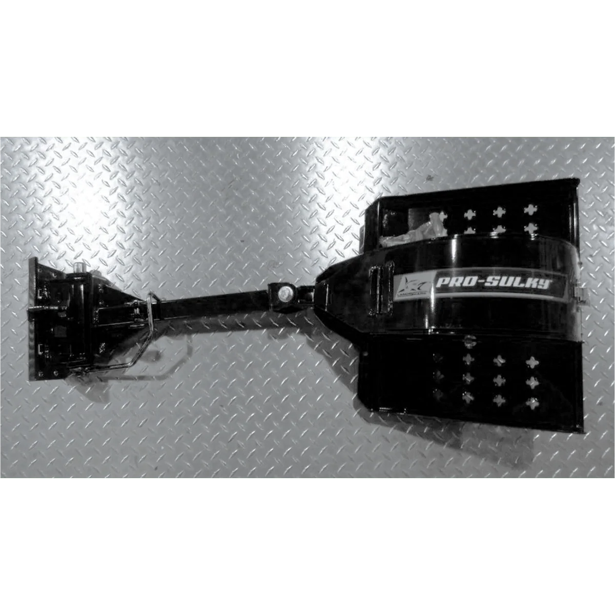 LandShark Pro Sulky Attachment | PS1RN-B-FF | Single Wheel Ride-On | Flat Free Tire | For Walk-Behind Zero Turn & Commercial Lawn Mowers