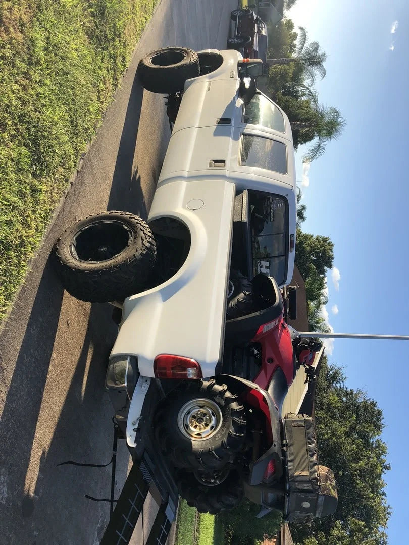 Black Widow Arched Folding Dual Runner ATV Ramps | Model BW-12012-2 | Size 10 ft x 12.25 Inch | Capacity 2,000 lb | Horsepower 4 To 90+ HP | For ATVs