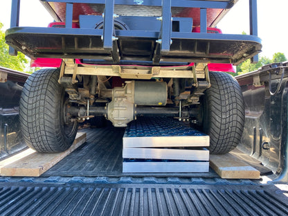 Black Widow Folding ATV Ramp | Model TFP-9354 | Size 7' 9" L x 53.5" W | Capacity 1,500 lb. | Horsepower Up to 60 HP | For ATV, UTV & Motorcycle Loading