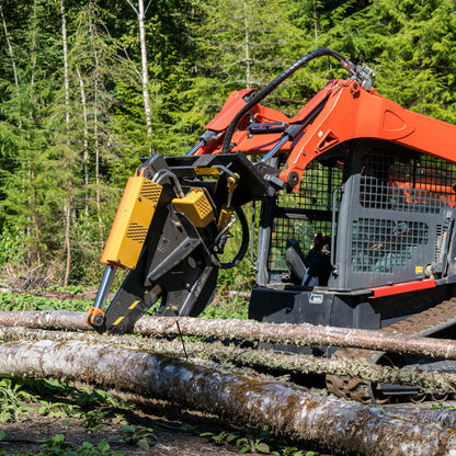 Arrow Tree Shear Hydraulic Rotate Series | Size 10", 12" & 16" | 5–10 GPM | For Skid Steers