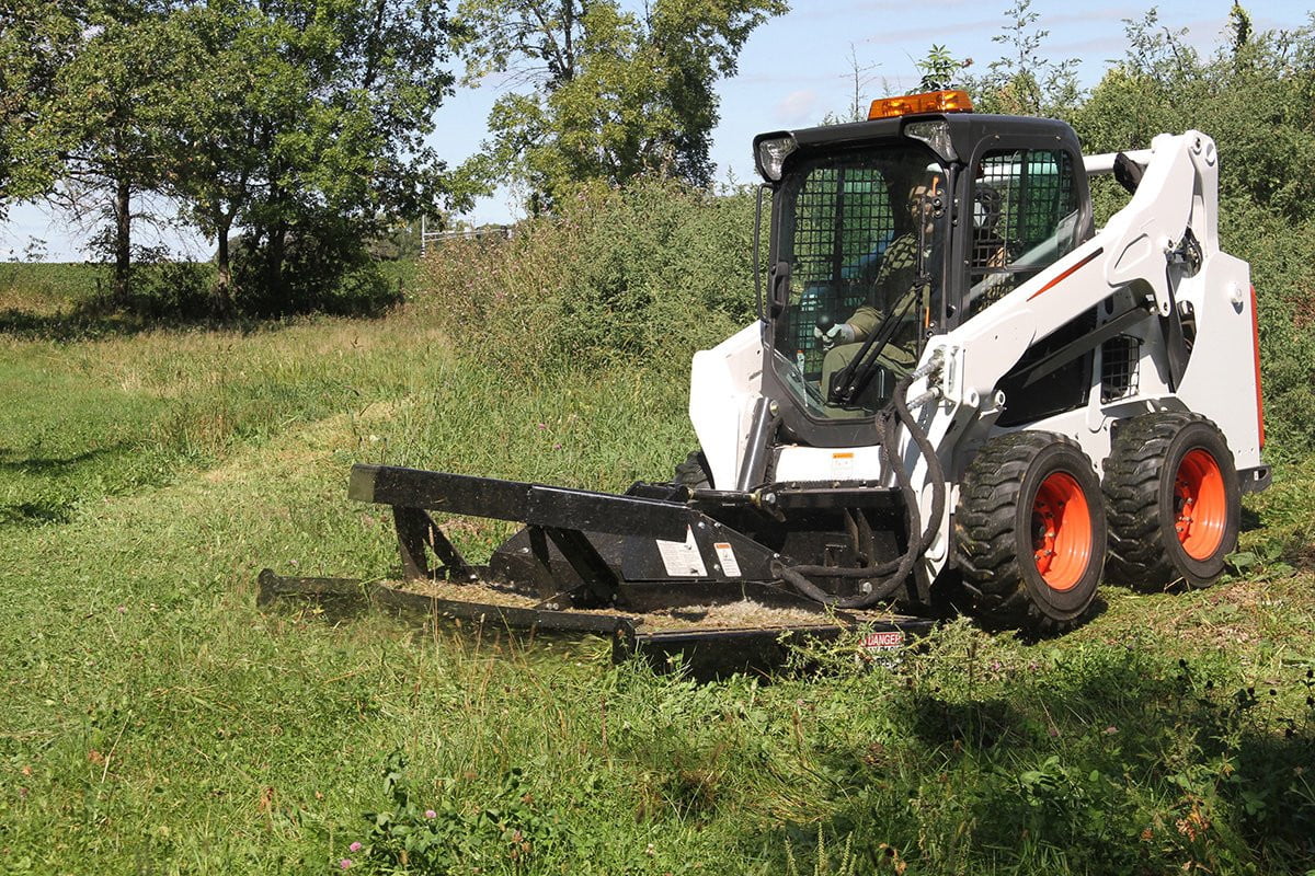 Erskine Brush Mower Series | Cutting Diameter 66″, 72″ & 78″ inches | Hydraulic Flow Rate 13-32 GPM | For Skid Steer