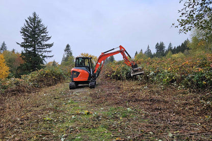 FAE | BL1/EX & VT Forestry Mulcher | Model BL1/EX-75 & BL1/EX/VT-75 | Width 31.5" | Machine Size 5 To 7.5 t | For Excavator