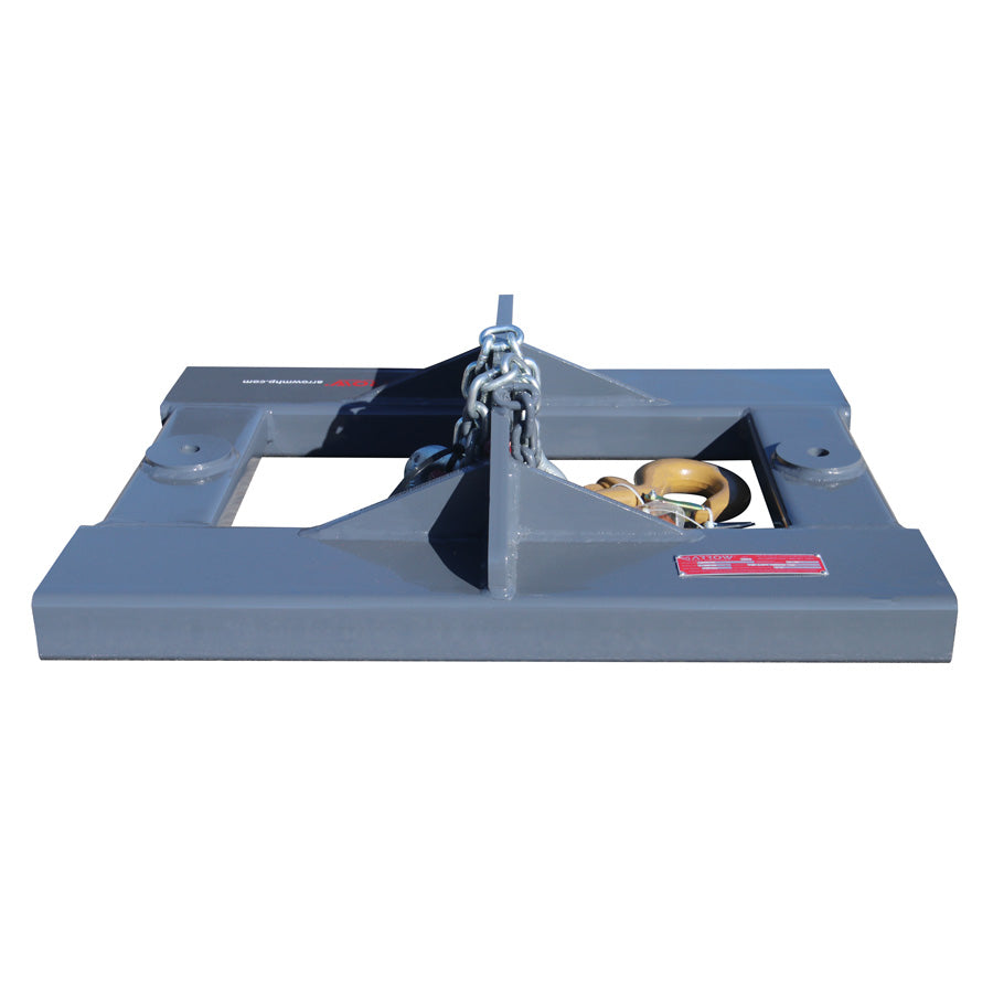 Arrow | Combo Trailer Spotter Fork Mounted | Model 1000762-SWVL | 28" x 36"  | Lift Capacity 10,000 lb | Hydraulic Flow Range 10-30 GPM | For Skid Steers
