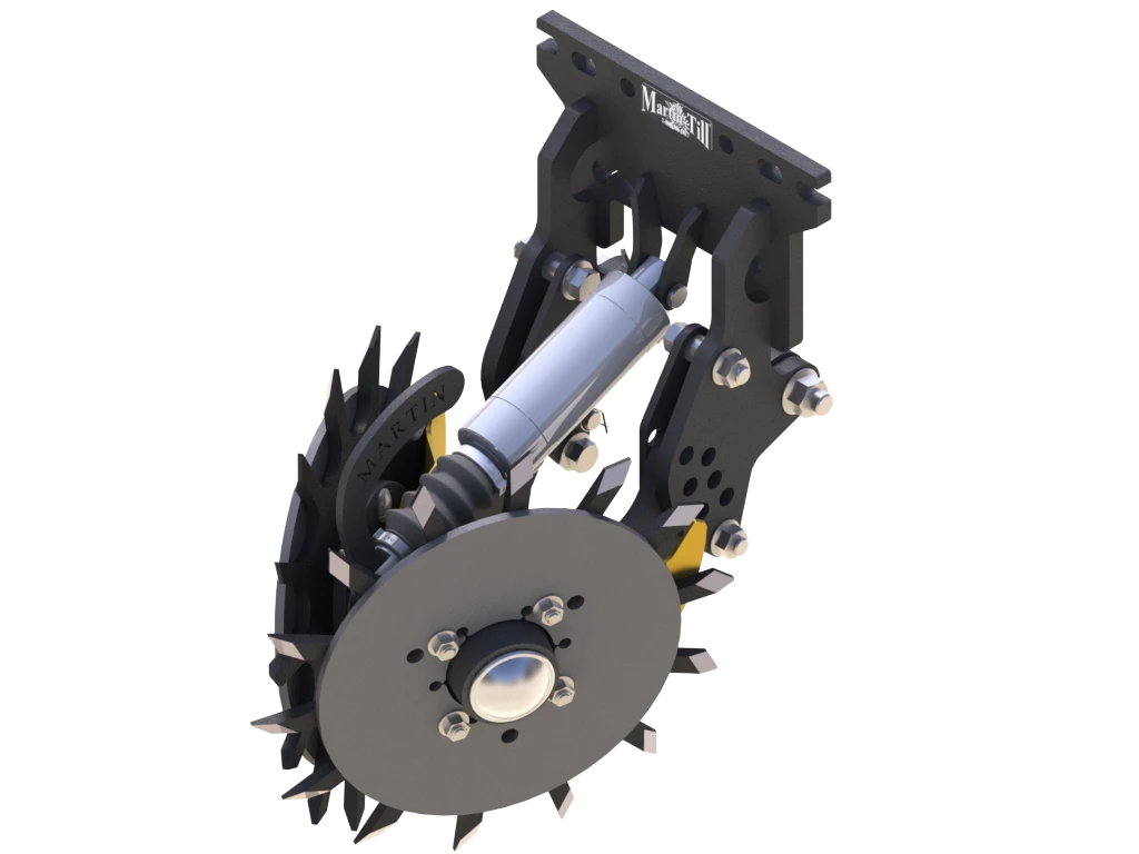 Martin-Till Kronos™ BA1350 Row Cleaner | 15" Compact Frame | 50° Angle | SmartClean™ Bi-Directional Control | For Planters & Seedbeds