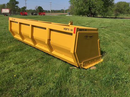 Apache Henke Buffalo 14' Heavy Duty Feedyard 3-Point Scraper w/Skids | Working Width 14' | 150–275 HP | For Tractors